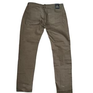 Scott James Olive Slim Fit Pants W34 L30 Stretch Chino Trousers
